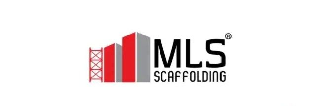 Logotipo da MLS Scaffolding Moçambique, empresa especializada em fornecimento, montagem e inspeção de andaimes,