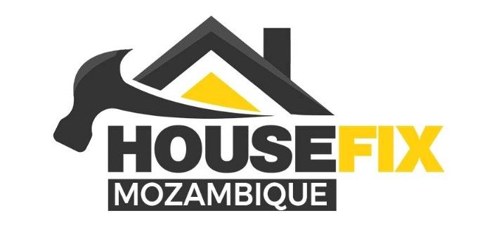 Logotipo da HouseFix Mozambique, empresa de reparações, manutenção e serviços de construção em Moçambique.